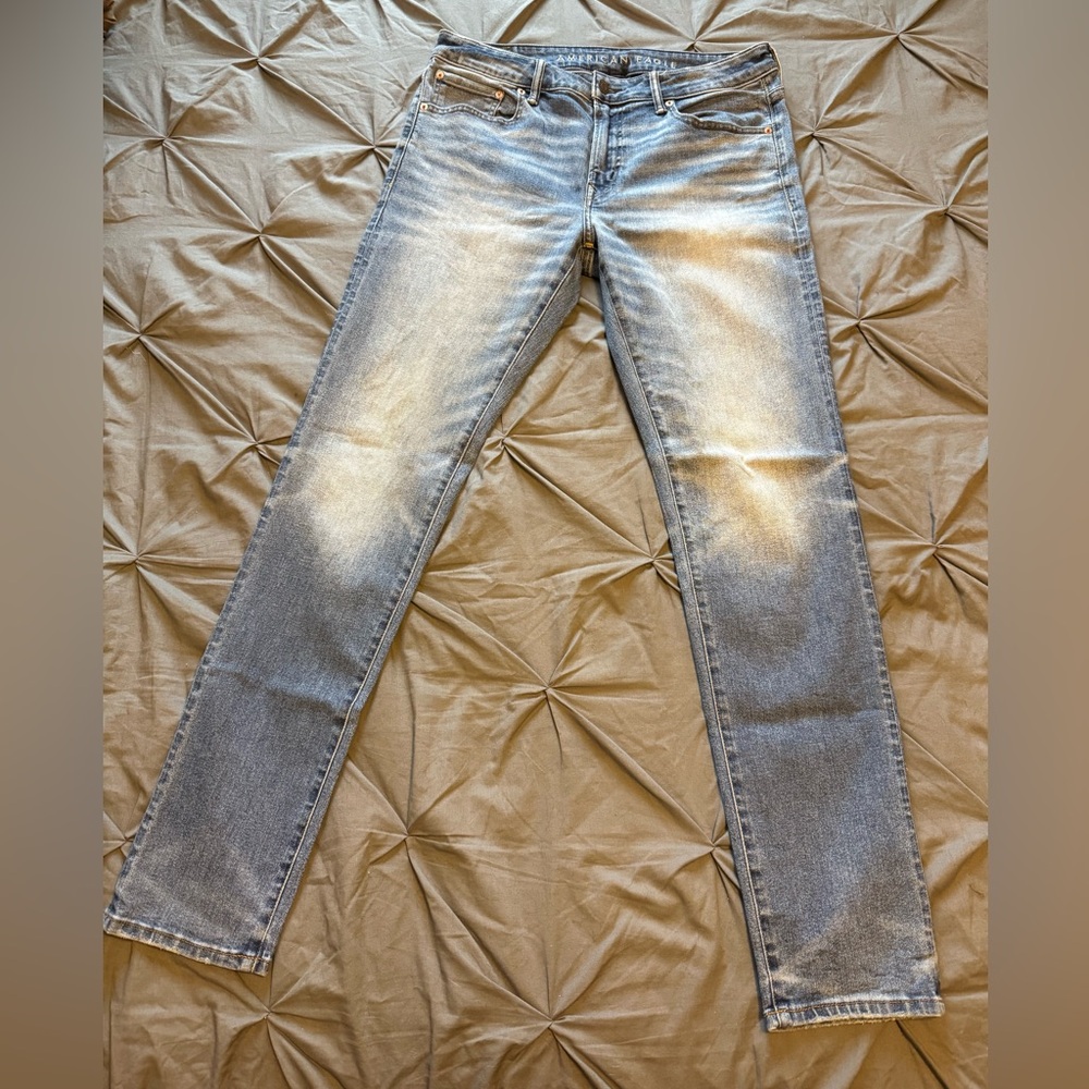Men’s athletic skinny fit American Eagle jeans, size: 34x34